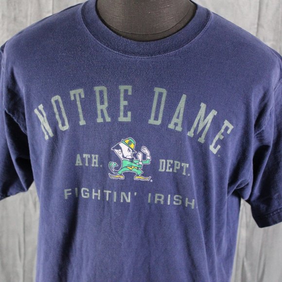 Notre Dame Fighting Irish Shirt (VTG) - Athletic Department Pro Player - Mens M - Picture 2 of 7